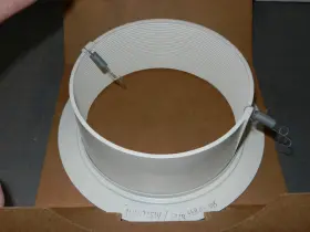 25W-WH JUNO Recessed Recess Lighting Baffle