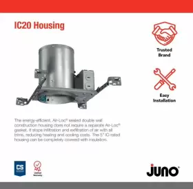 IC20 JUNO Select Construction Ic Recessed Recess Housing #2
