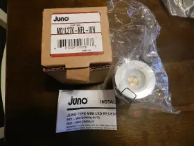 MD1L27K-NFL-WH JUNO Recessed Recess Lighting Mini Led Flood