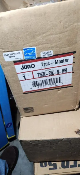 T267L-35K-N-WH JUNO Tek Trac Master Conix Led Track Lighting #2