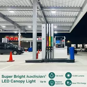 716294504796 KADISION Led Canopy Light Equiv Square Gas #2