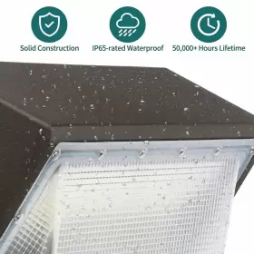 716294504956 KADISION Led Wall Pack Dusk Dawn Photocell Com #3