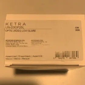 UN-D30P25L KETRA Optic Glare Lighting