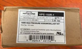 HPS-150R-1-KIT KEYSTONE High Pressure Sodium Ballast