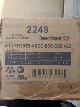 KT-LED15T8-48GC-835-DX2 KEYSTONE Lights Lighting