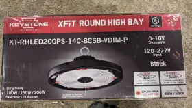KT-RHLED200PS KEYSTONE Xfit Round Led High Bay Light #2
