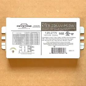 KTEB-226-UV-PS-DW KEYSTONE Start Cfl Lamps