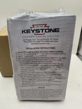 KTEB-226-UV-RS-DW KEYSTONE Cfl Ballast Kit #3