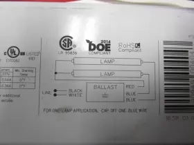 KTEB-286HO-UV-IS-N KEYSTONE Ballast #3