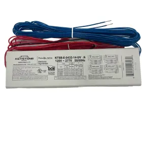 KTSB-E-0432-14-UV-A KEYSTONE Parallel Wire Sign Ballast Volt