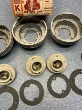 VFC-200 KILLARK Nos Vaportight Gasketed Light Fixture Base #3