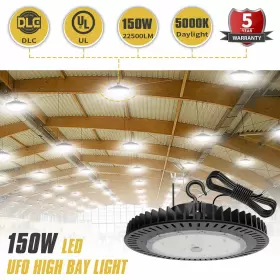 IHB-UFO-150W KUKUPOO Led High Bay Gym Light Dimmable Garage #3