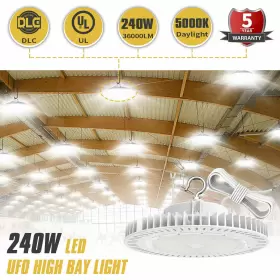 IHBNG-UFO-240W KUKUPOO Hid Hps Led High Bay Light Gym #3