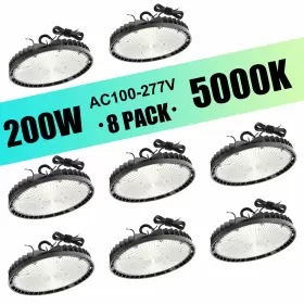 NG-BIUFO-200W KUKUPOO Ufo Led High Bay Light Fixture Dimmable
