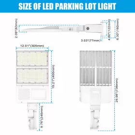 NG-PL-320W-508P-WNGAN KUKUPOO Led Shoebox Light Hps Equiv #2