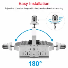 NGRK-240W KUKUPOO Led Shoebox Retrofit Light Street Area Kit #3
