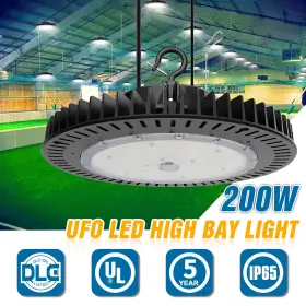 IHBNG-UFO-200WB-LED KUKUPPO High Bay Light Dimmable Dlc