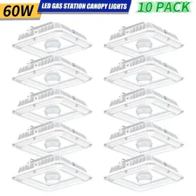 NG-CPG-60WCD-458S-WAEH KUKUPPO Gas Station Led Canopy Light
