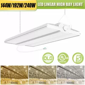 NG-LHB-240WCD-358-W KUKUPPO Led Linear High Bay Light Fixture