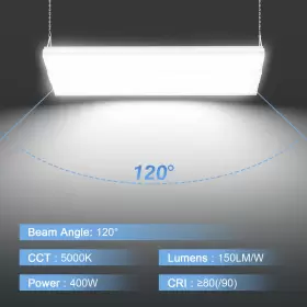 NG-LHB-400W KUKUPPO Led Linear High Bay Light Garage Lamp #3