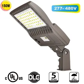 NG-NSB-150W-480V-SF-5K KUKUPPO Led Shoebox Area Light Parking