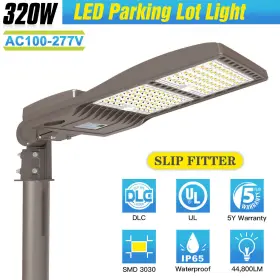 NG-NSB-320W-SF-5K-120V KUKUPPO Dlc Led Parking Light Shoebox