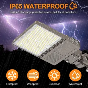 NG-PL-150WH-508-CNGA KUKUPPO Led Parking Light Shoebox Pole