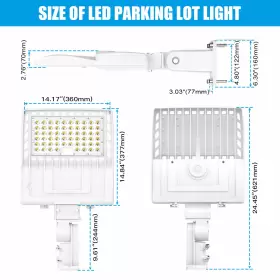 NG-PL-200W-508P-WITH KUKUPPO Led Parking Light Photocell #2