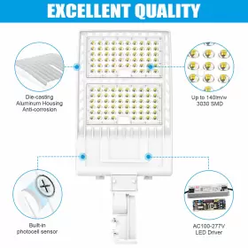 NG-PL-320W-508P-WITH KUKUPPO Led Parking Light Dusk Dawn Area #3