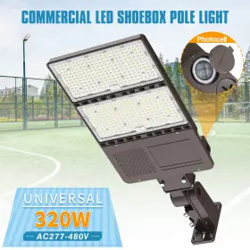 NG-PL-320WH-508S-CNGAN KUKUPPO Led Parking Pole Light Dusk