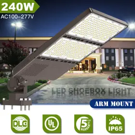 NG-PL-N-240W KUKUPPO Led Parking Light Dusk Dawn Shoebox Pole