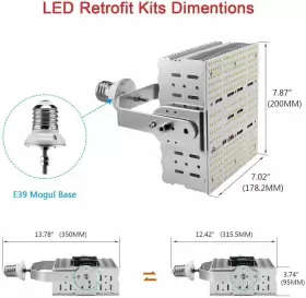 NG-RKT-240W-508 KUKUPPO Led Shoebox Light Parking Pole #3