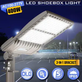 NG-SB-400W-508-CNGAN KUKUPPO Led Shoebox Light Fixture Dusk