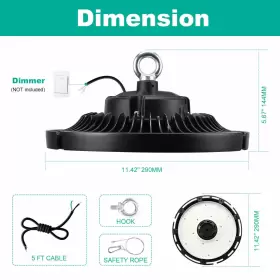NG-UFO-150W-D-5K-120V-LED KUKUPPO High Bay Light Lighting #3