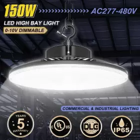 NG-UFOPR-150WH-508-B-LED KUKUPPO Ufo High Bay Light Dimmable