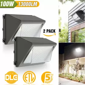 NG-WP-100W-2PCS KUKUPPO Led Wall Pack Light Garden Security #2