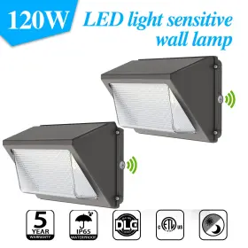 NG-WP-120W-1 KUKUPPO Led Wall Pack Light Waterproof Dusk Dawn