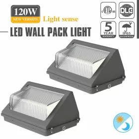 NG-WP-120W-5K-120V-2PCS KUKUPPO Led Wall Pack Light Dusk Dawn
