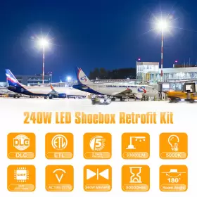 NGRKT-240W KUKUPPO Led Retrofit Lights Parking High Bay Area #3