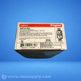 2097IGTRW LEGRAND Lightswitch Plate Fnfp