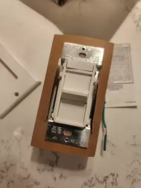 6627-PW LEVITON Decora Single Pole Fan Control Slide #2