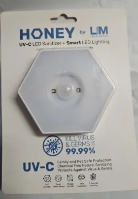 848696017212 LIFE IN MOTION Honey Uv Led Sanitizer Smart