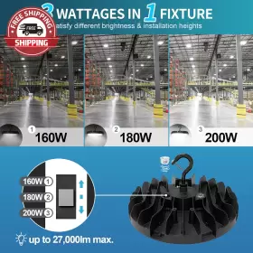 744110853490 LIGHT Led High Bay Switchable Select #2