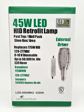 LED-8084M42 LIGHT EFFFICIENT DESIGNS Efficient Design Hid Top