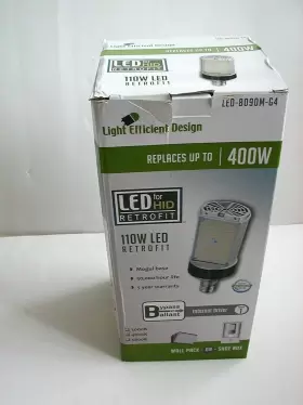 LED-8090M40-G4 LIGHT EFFICIENCY DESIGN Hid Retrofit Wall Pack