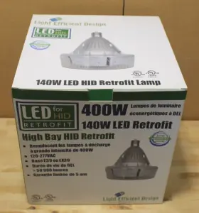 LED-8030M57-A LIGHT EFFICIENT DESIGN High Bay Retrofit Lamp