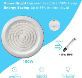 696395778305 LIGHTDOT Led High Bay Light Eqv Hps #3