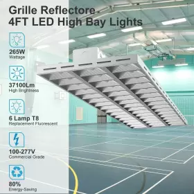 HB-06-4FT-4P LIGHTDOT Illumination Led High Bay Light Grill #2