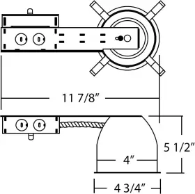 19001AR LIGHTING Remodel Housing Line Voltage Ic #3