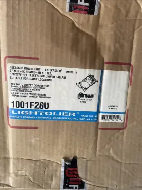 1001F26U LIGHTOLIER Frame Recessed Recess Downlight